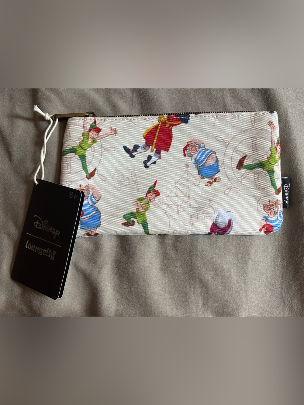 🔥 Loungefly Disney Peter Pan nylon  pouch